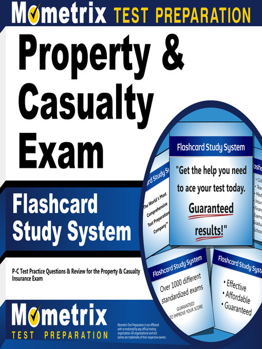 Title details for Property & Casualty Exam Flashcard Study System by Mometrix Insurance Certification Test Team - Available